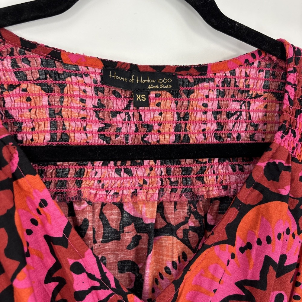 House Of Harlow x Revolve Prink Floral Top - Size XS - Picture 2 of 6